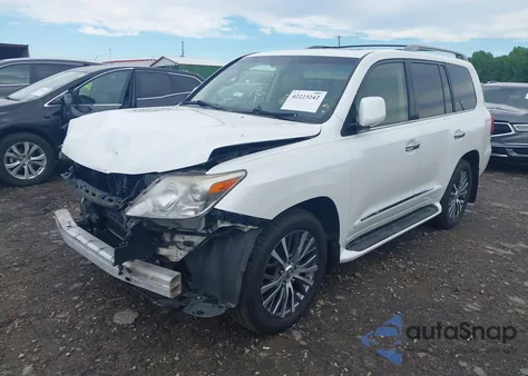 2011 Lexus Lx 570 from USA, damaged, VIN JTJHY7AX2B4081821